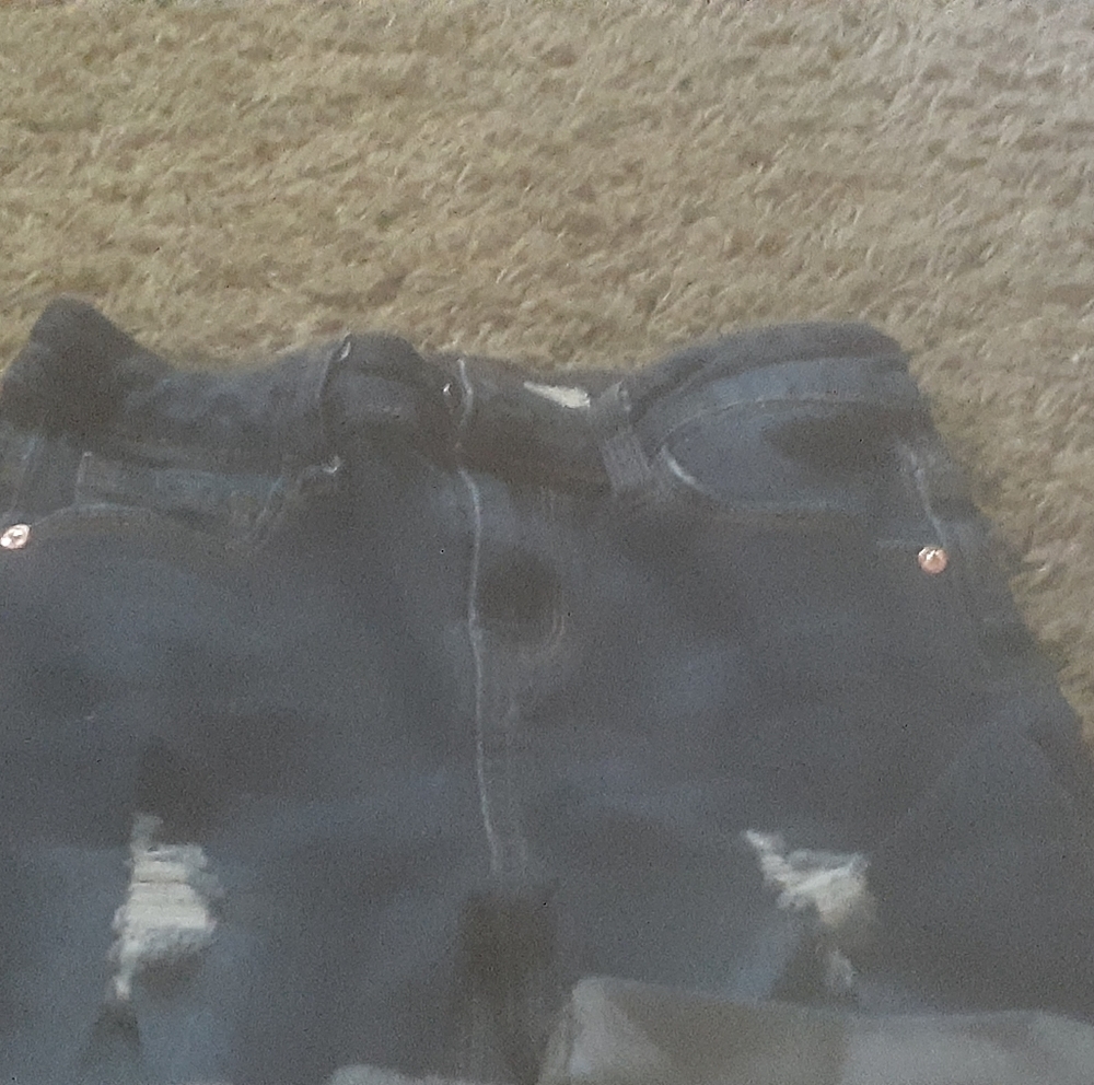 Ripped  shorts